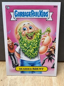 2012 Topps ~ Garbage Pail Kids - 'BEARDED BRENT' - Card/Sticker #36b - Picture 1 of 2