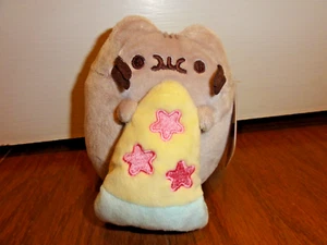 Gund PUSHEEN PIZZA Plush Celebration Cat 5" Collectable - Picture 1 of 8
