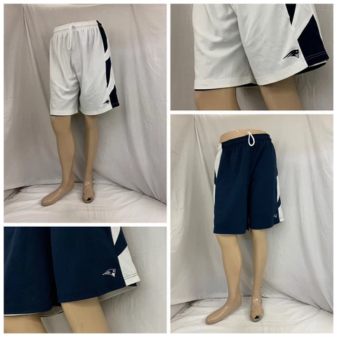 New England Patriots Shorts M White Blue Reversible YGI O2-29 Cover