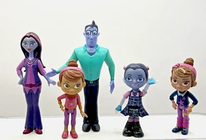 Lot Of 5 Disney Junior Vampirina Fangtastic Family & Friends Action Figures - Picture 1 of 6