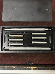 MACHINIST ShK TOOL LATHE MILL  Unusual Micro Small Collet Chuch Set  in Cas - Picture 1 of 11