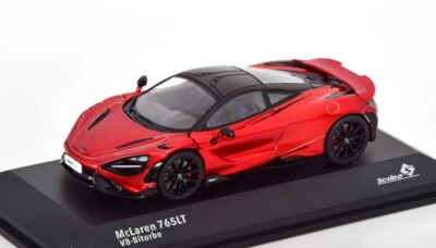 SOLIDO 1:43 AUTO DIE CAST METAL MCLAREN 765LT V8-BITURBO ROSSO ART S4311908 - Immagine 1 di 3