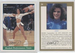 1991 Lime Rock NBA Pro Cheerleaders Amy #39