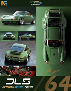 YM Model Porsche Singer DLS Green Limited To 499 Pieces Resin 1/64