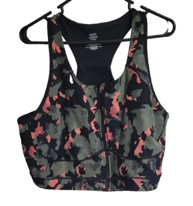 Torrid Happy Camper Low Impact Ladies 3x Wireless Longline Active Sports Tank - Picture 1 of 2