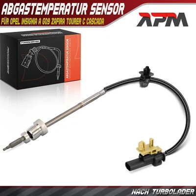 Sensore temperatura gas di scarico per Opel Insignia A G09 Zafira Tourer C P12 Cascada W13 - Immagine 1 di 4
