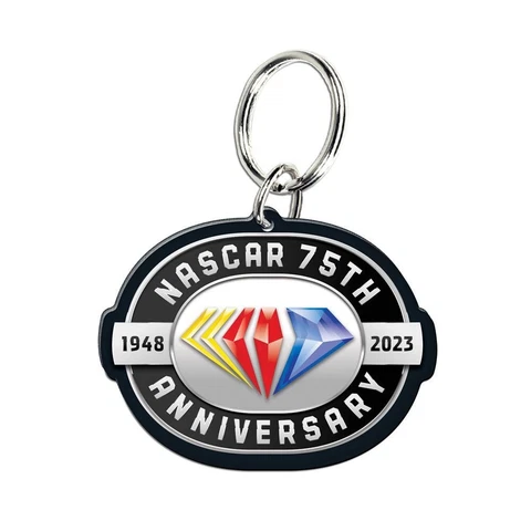 2023 Wincraft NASCAR 75th Anniversary Acrylic Key Ring Cover