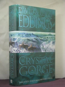 1st,w label signed by DE, Dreamers 3: Crystal Gorge by David,Leigh Eddings(2005) - Picture 1 of 4
