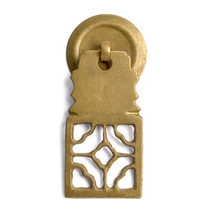 Hardware Philosophy Symmetrical Elegance Brass Hardware Pulls 3.2" - Set of 2 - Picture 1 of 10