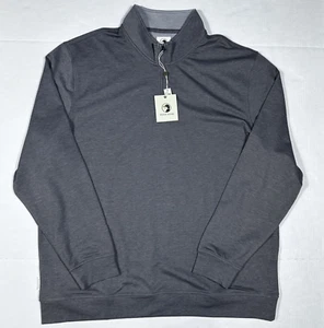 $118 New DUCK HEAD Heather Men's X-Large XL Knit Performance 1/4 Zip Pullover - Picture 1 of 6