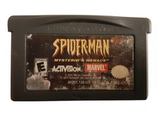 Spider-Man Mysterio's Menace Nintendo Game Boy Advance GBA Cartridge Only Tested