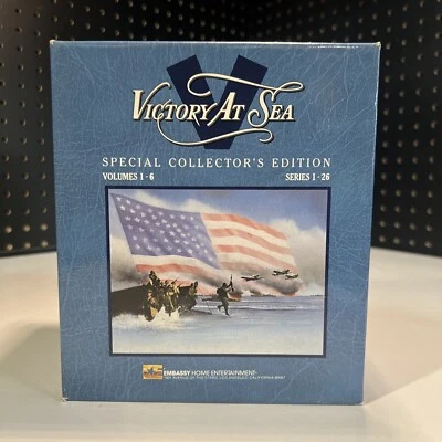 Victory at Sea Special Collectors Edition  VHS, Volumes 1-6. - Image 1 of 4