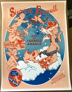 OFFICIAL SIERRA FERRELL POSTER Madison WI May 16th 2025 Screen Print Concert - Picture 1 of 4