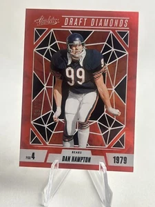 Fútbol absoluto Panini 2024 Dan Hampton #DD-DHN draft diamantes naranja/75 - Imagen 1 de 2