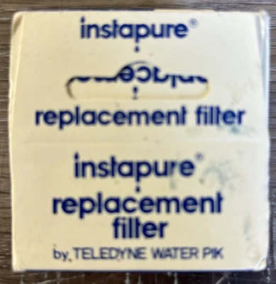 (1) Filtros de agua de repuesto Teledyne Water Pik Instapure modelo R-1C - Nuevos en caja Foto 1 de 4