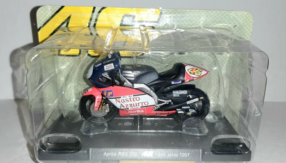 APRILIA RSV 250 TEST JEREZ 1997  TUTTE LE MIE MOTO SCALA 1/18 - Immagine 1 di 1