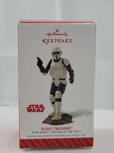Hallmark Keepsake Star Wars Return of the Jedi "Scout Trooper" 2014 Ornament NEW - Picture 1 of 4