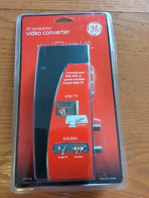 GE RF Modulator Video Converter 37631 ~ New - Image 1 of 4