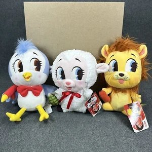Funko Plushies Villainous Valentine Darling The Lamb Pookie Lion & Tootsie Bird - Picture 1 of 8