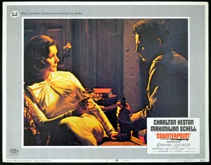 COUNTERPOINT 1968 Charlton Heston, Maximilian Schell 3 LOBBY CARDS