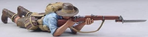 THOMAS GUNN WW1 BRITISH GALLIPOLI GW057A AUSTRALIAN PRONE RIFLEMAN MIB - Picture 1 of 3