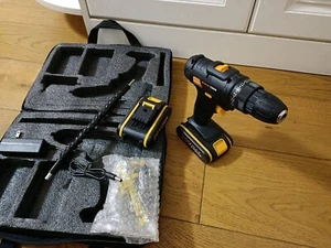 INSPIRITECH 20V Cordless Drill Driver 2 Batteries and Charger - Picture 1 of 16