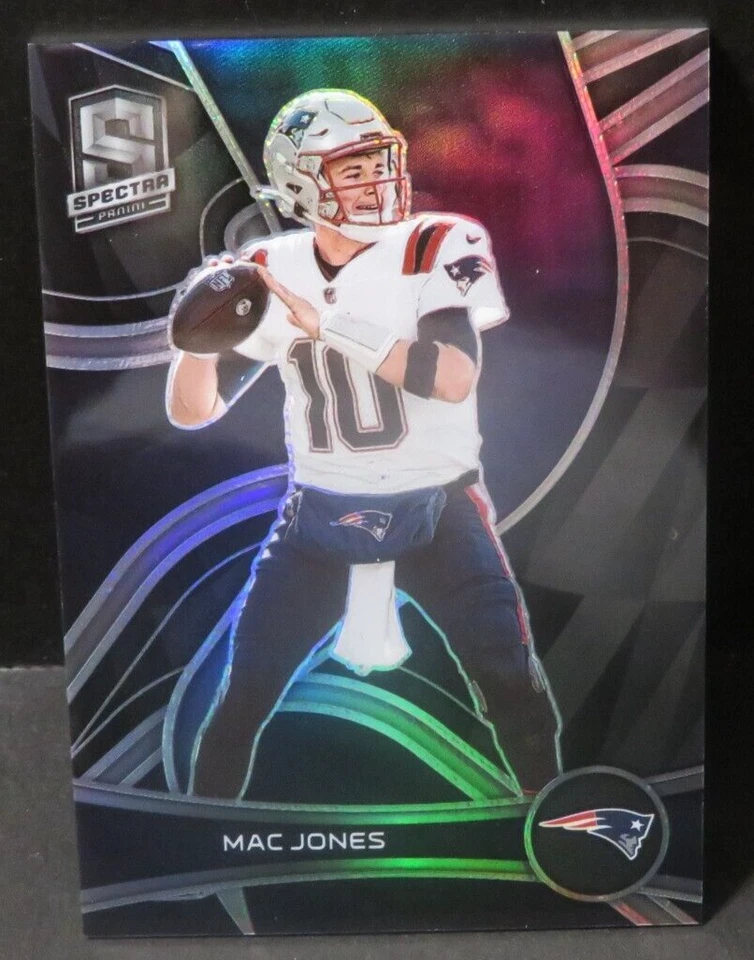 #4067 2022 SPECTRA MAC JONES #83 SILVER - Image 1 of 1