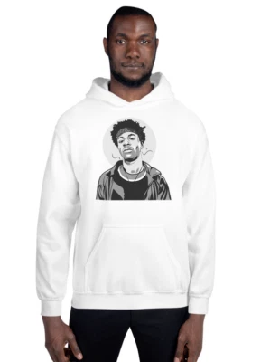 Sudadera con capucha Joey Badass retrato - ¡Ropa de calle de dibujos animados! (XS - XL disponible) Foto 1 de 2