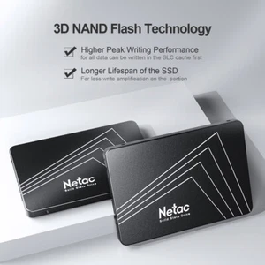 Netac 256GB SSD 2,5 Zoll SATA III 500mb/s Festplatte Interne Solid State Drive - Bild 1 von 8