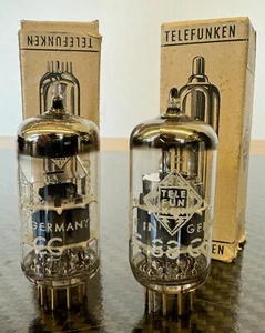 Pair Telefunken E88CC (CCa) Tubes - Bild 1 von 4