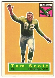 Tom Scott 1956 Topps NFL Cards #112