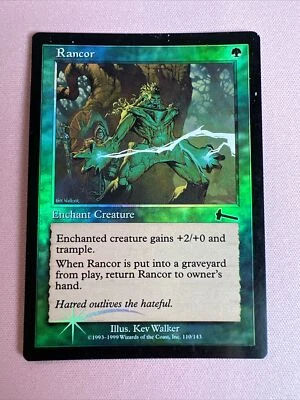 Rancor FOIL Urza's Legacy Green Common MTG Magic the Gathering Card (ID# 375000) - Image 1 of 4