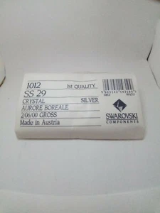 Swarovsky 1012 SS 29 Cristal Aurora Boreale 2/06/00 gross 360 pezzi - Foto 1 di 2