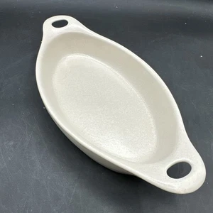 CorningWare Creations Steinzeug Khaki 12 Unzen Au Gratin Schale Pfanne 10,5" Ausgezeichnet - Bild 1 von 5