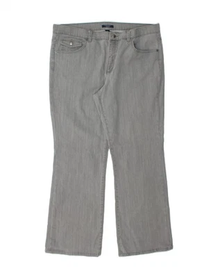 Pantalones de mezclilla rectos CHAPS para mujer US 16 2XL W36 L31 gris algodón AL10 Foto 1 de 3