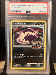2009 Pokemon Rumble Skuntank Psa 7 Nm #13 - Picture 1 of 2