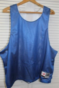 NEW BALANCE ADULT MESH TANK L/XLARGE BLUE MESH WHITE MESH LINING - Picture 1 of 3