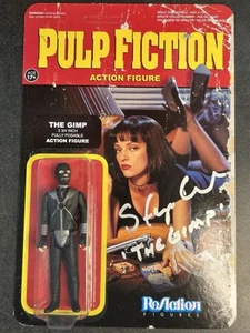 STEPHEN HIBBERT Signed Pulp Fiction The Gimp ReAction Autograph Figure - Picture 1 of 7