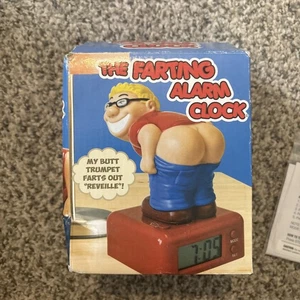 The Farting Alarm Clock Vintage Big Mouth Toys In Original Box - Picture 1 of 5