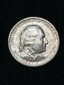 1927 vermont commemorative half dollar - Picture 1 of 2