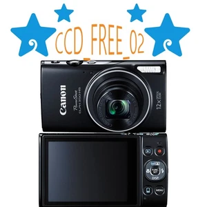 Canon PowerShot ELPH 350 HS/ IXUS 275 HS Black 20.2MP Digital Camera - Picture 1 of 15