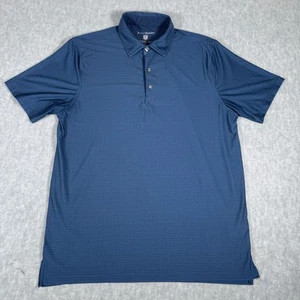 Camisa Polo Hickey Freeman Para Hombre Mediana Manga Corta Golf AOP Elastizada Rendimiento - Imagen 1 de 12