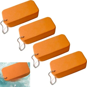 4 x Schlüsselanhänger Schwimmer Schaumstoff schwimmend Schlüsselring wasserdicht Key Chain Bootfahren Wasser - Bild 1 von 1