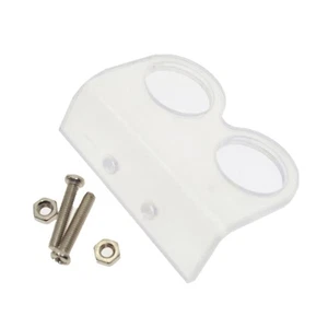 Staffa di montaggio supporto acrilico per sensore ultrasuoni HC-SR04 Arduino Smart Car - Foto 1 di 6