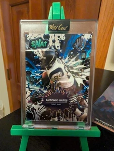 2025 Wild Card Splat Antonio Gates /8 Rare Parallel/ Hall Of Fame TE - Bild 1 von 1