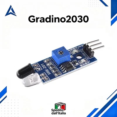 Sensore IR KY-032 Ostacoli Arduino Raspberry Pi Robotica 5V TX RX Modulo - Immagine 1 di 4