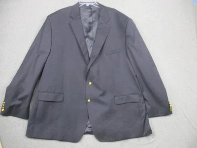 Blazer Lauren Ralph Lauren Para Hombres 58L Azul Marino Lana Dorado Botones Abrigo Deportivo Dos Botones Foto 1 de 4