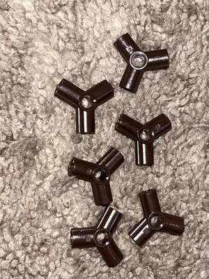 LEGO Technic Brown connector piece 10288 - 6 pieces - Image 1 of 3