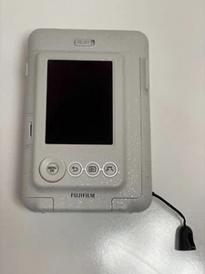 Fujifilm Instax Mini LiPlay Compact Instant Camera Stone White - Faulty No Power - Picture 1 of 7