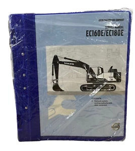 Volvo Construction Equipment EC160E/EC180E Service Excavator Manual Hydraulics - Picture 1 of 1